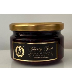 Konfitura  z logo z wisni rzemieslnicza