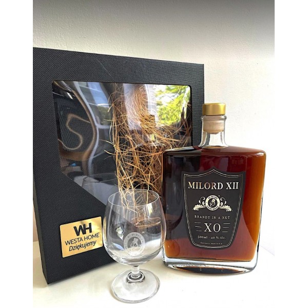 Brandy z logo dla klientów